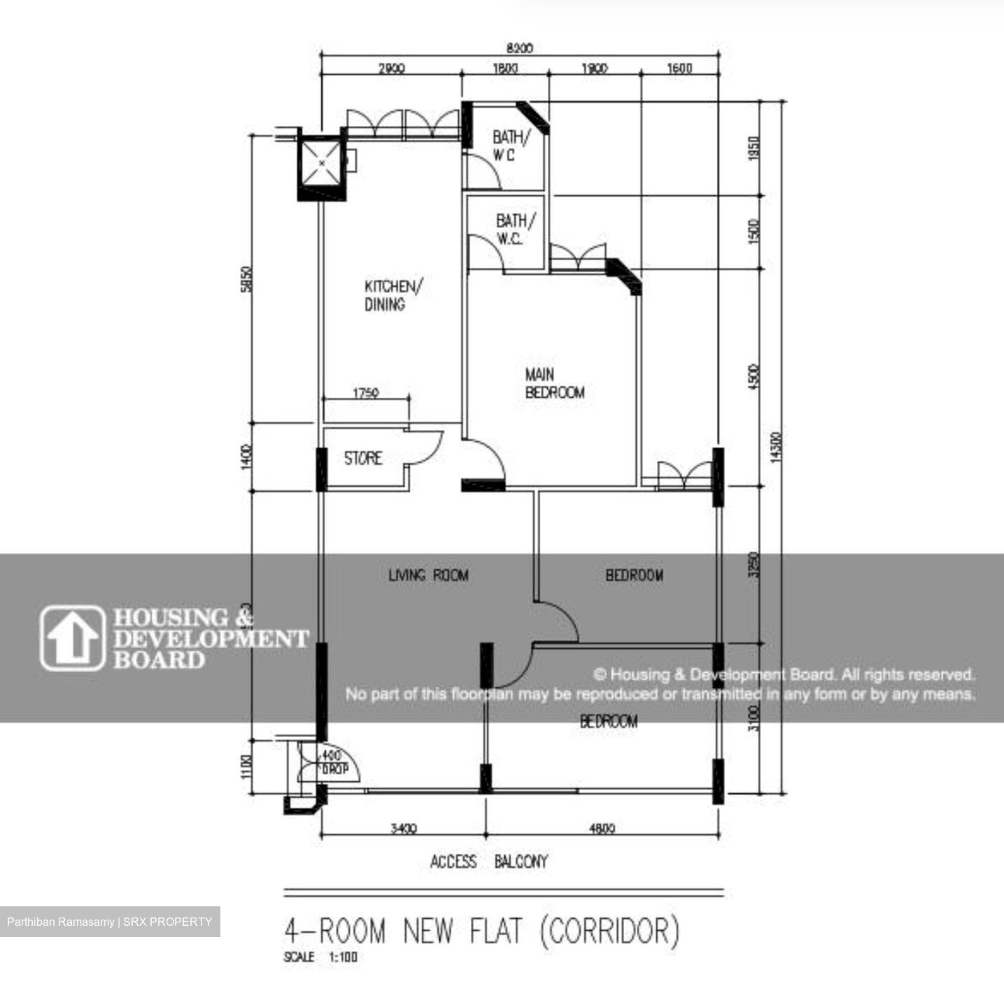 Blk 206 Jurong East View (Jurong East), HDB 4 Rooms #597902851